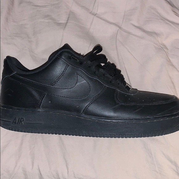 Nike Other - Black Air Force 1s